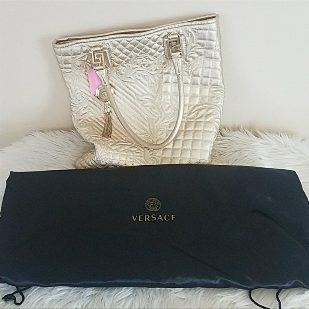 Beautiful Gold Versace Tote